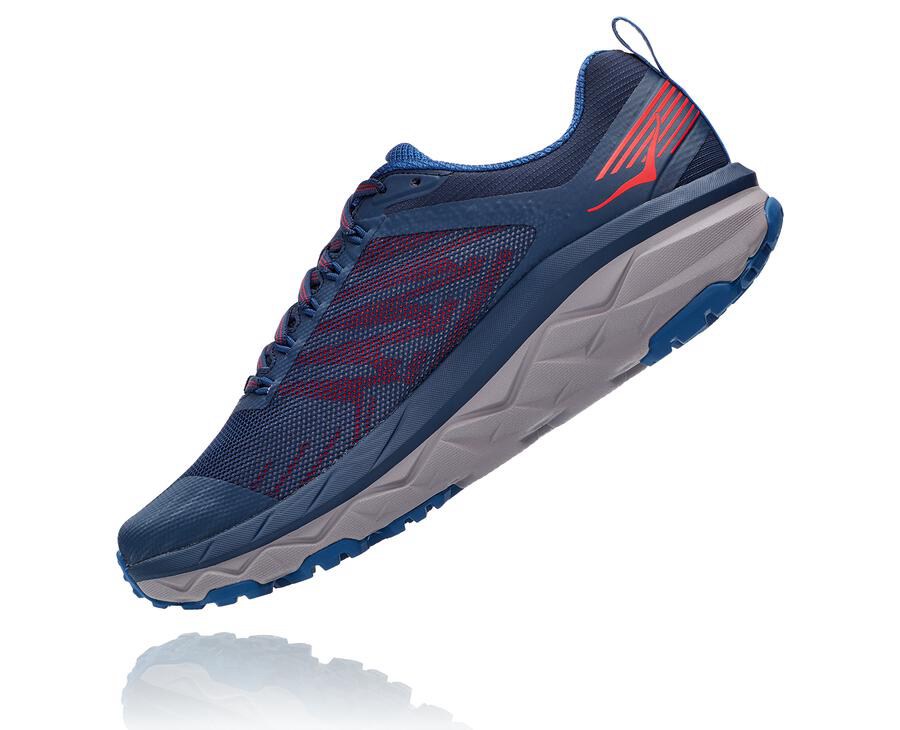 Tenis Trail Hoka One One Masculino Azul Marinho - Challenger Atr 5 - 130-YOJRUW